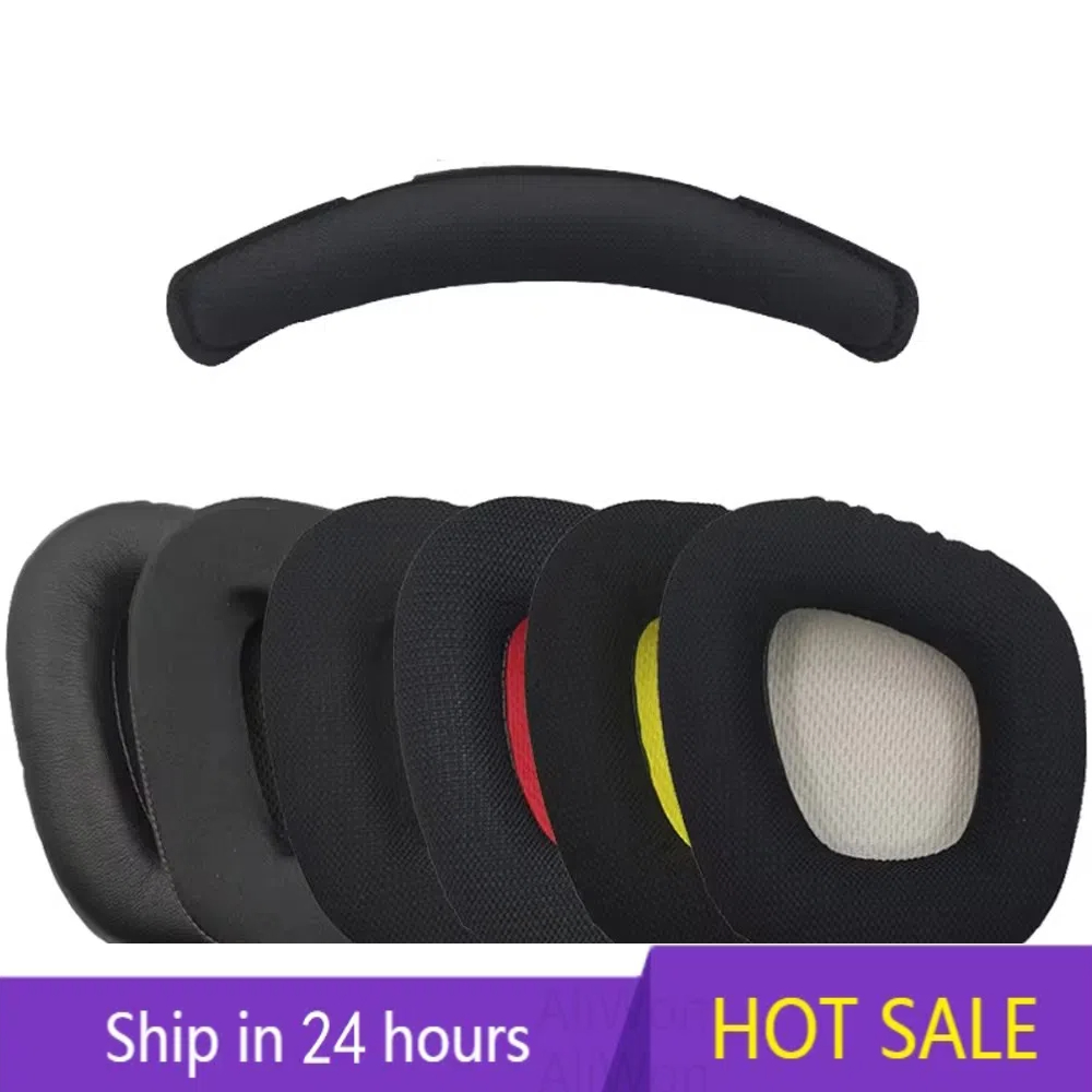 Gaming Headset 7.1 - Coussinets d'oreille pour Corsair Void PRO