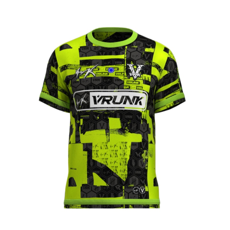 Esports Gaming Sleeve - Nouveau maillot d'e-sport 2026 vert néon
