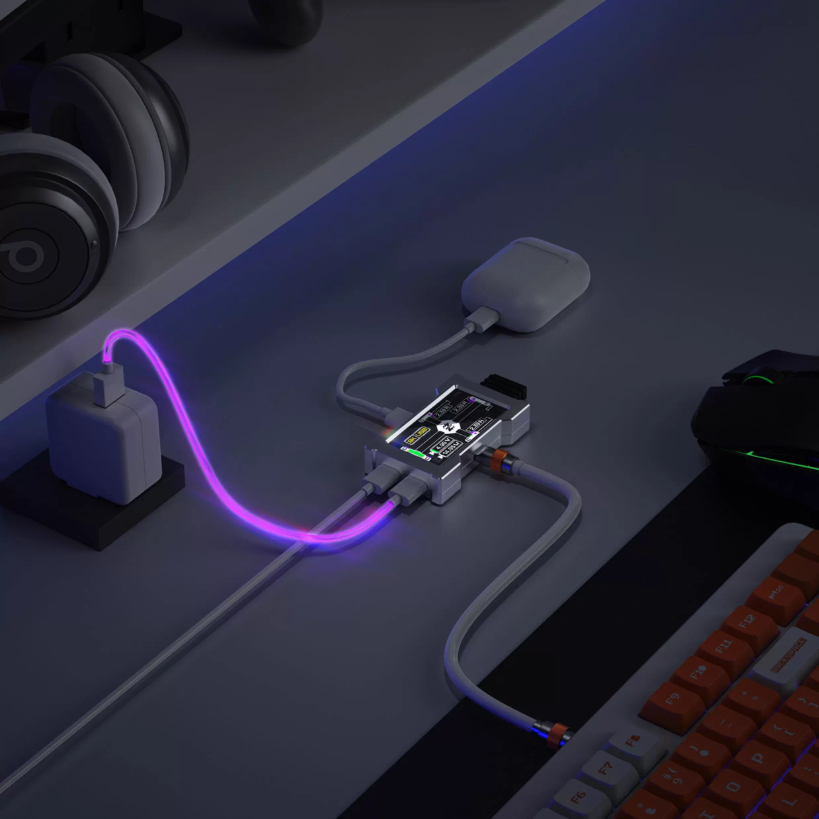 Esports Gaming Splitter - HUB de clavier 8000hz, alimentation indépendante
