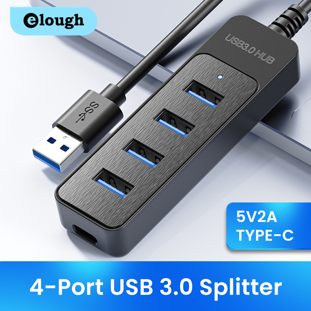 Esports Gaming Splitter - Elough 4 Ports USB HUB 3.0