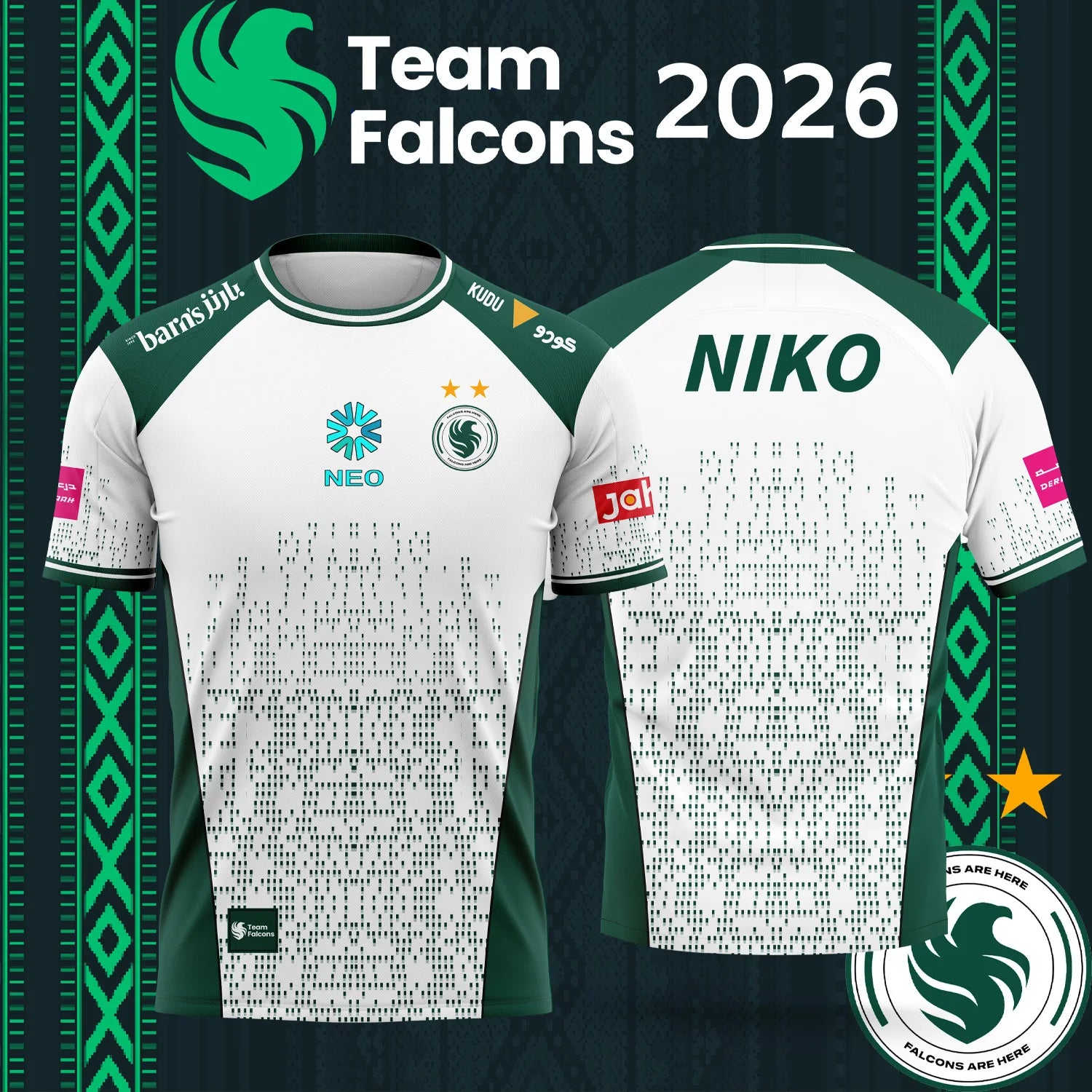 Esports Gaming Sleeve - Maillot de jeu NIKO Esports Team