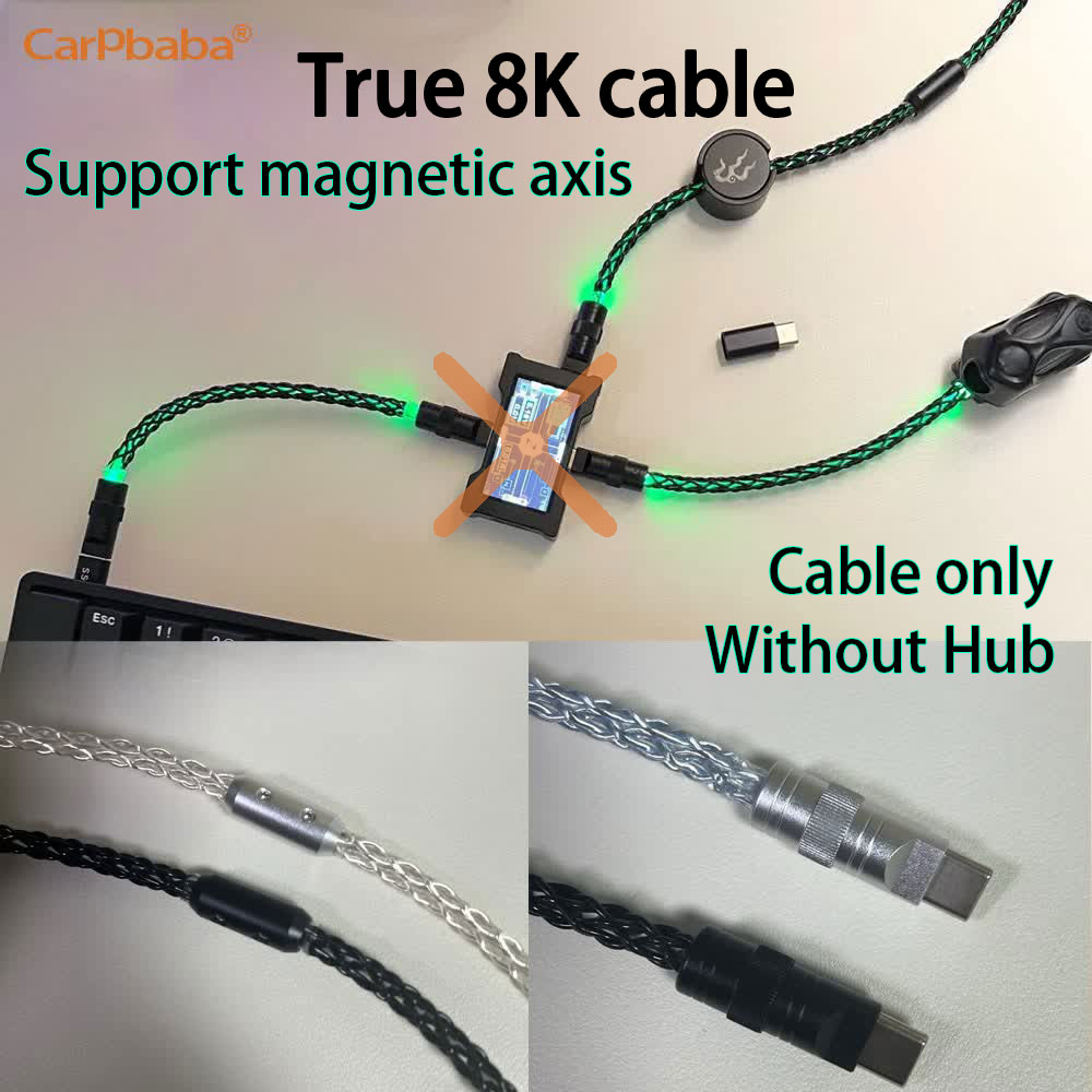 Esports Gaming Splitter - Hub USB de jeu 8K K4HM6
