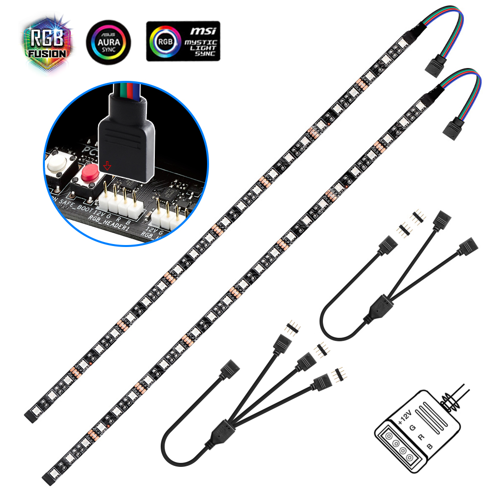Esports Gaming Splitter - Bande lumineuse LED de jeu RGB