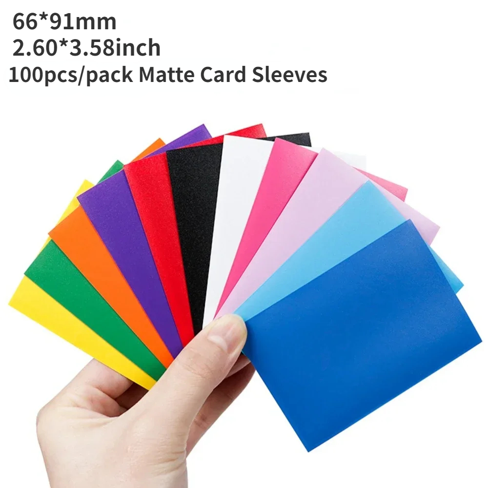 Esports Gaming Sleeve - 100 pièces 66x91mm manchons de cartes