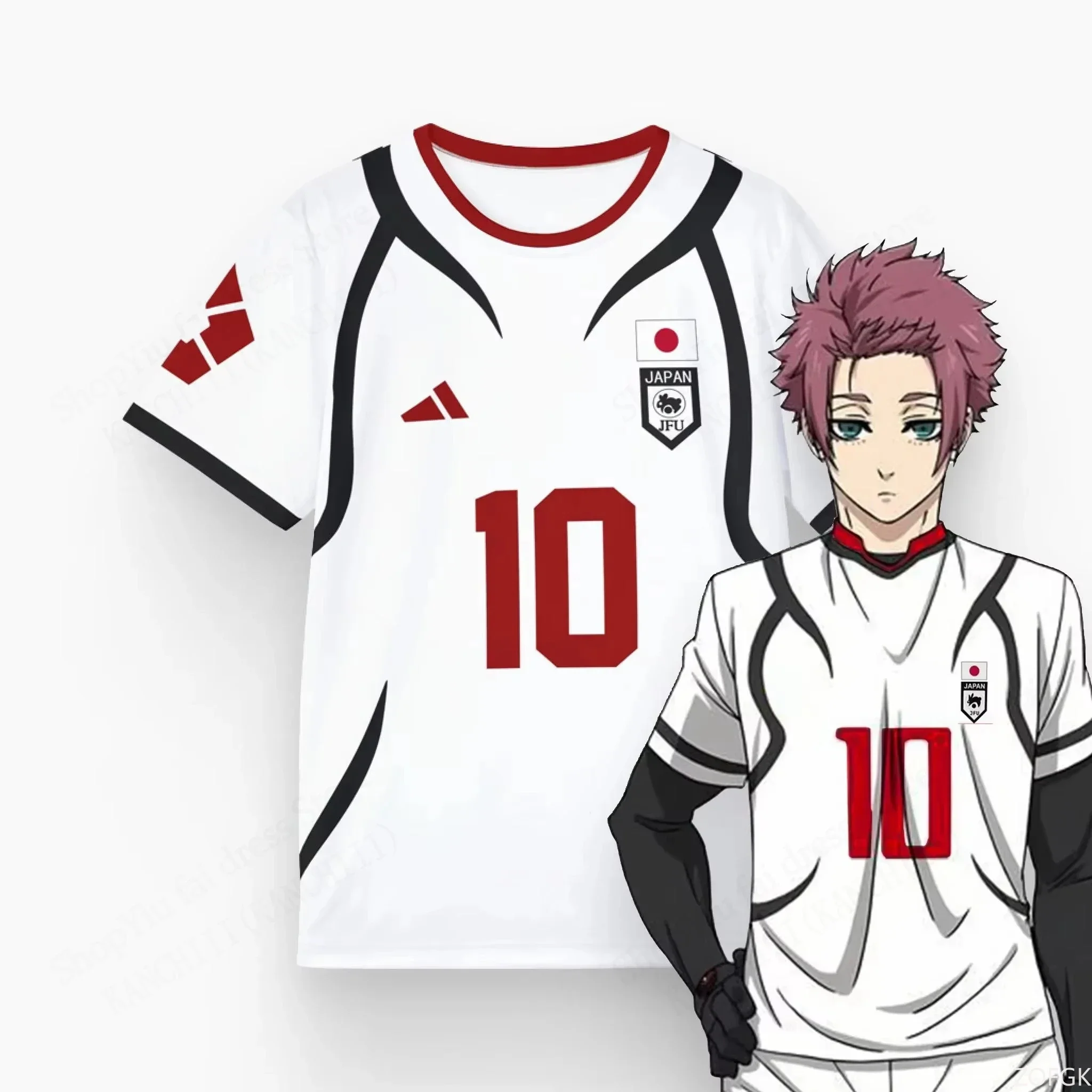 T-shirt Anime pour Hommes Blue - Esports Gaming Sleeve avis et prix