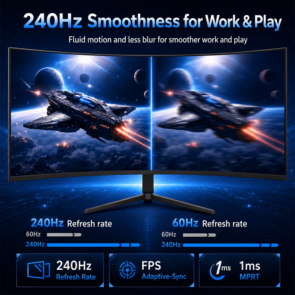 Moniteur de jeu PC incurvé 49  - Esports Gaming Arena avis et prix