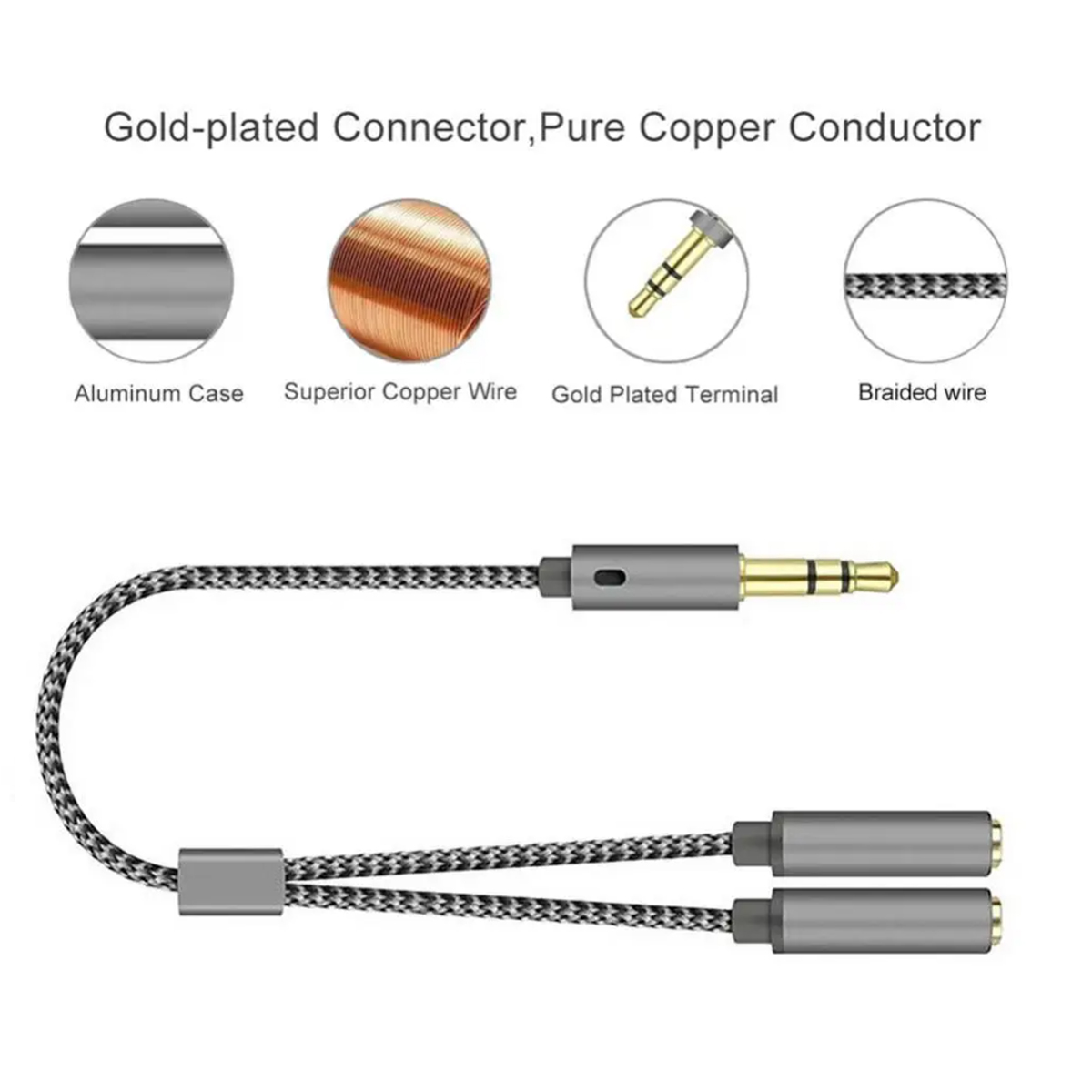 Répartiteur de casque 3.5mm Au - Esports Gaming Splitter avis et prix