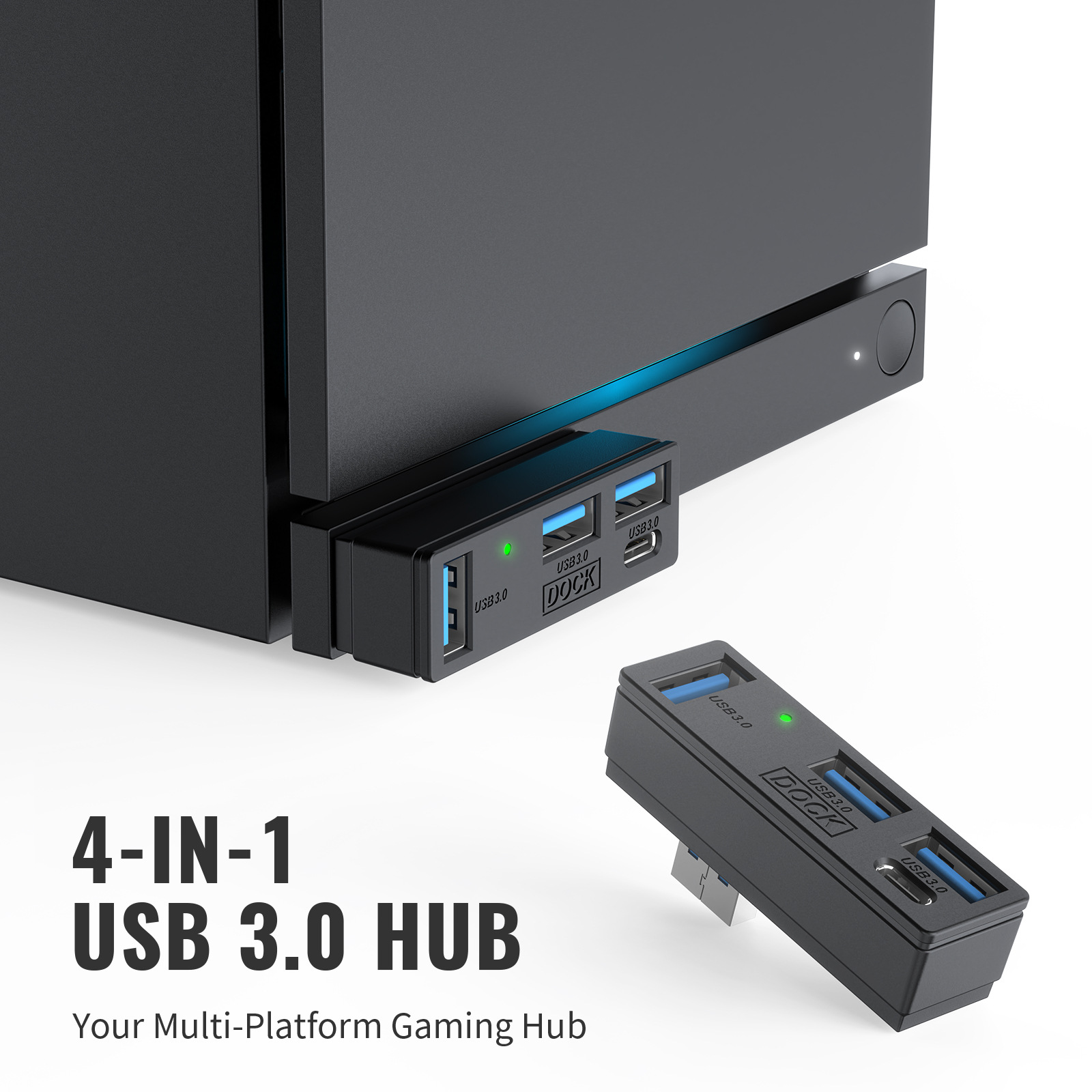 Hub USB 3.0 4 ports, mini conc - Esports Gaming Splitter avis et prix