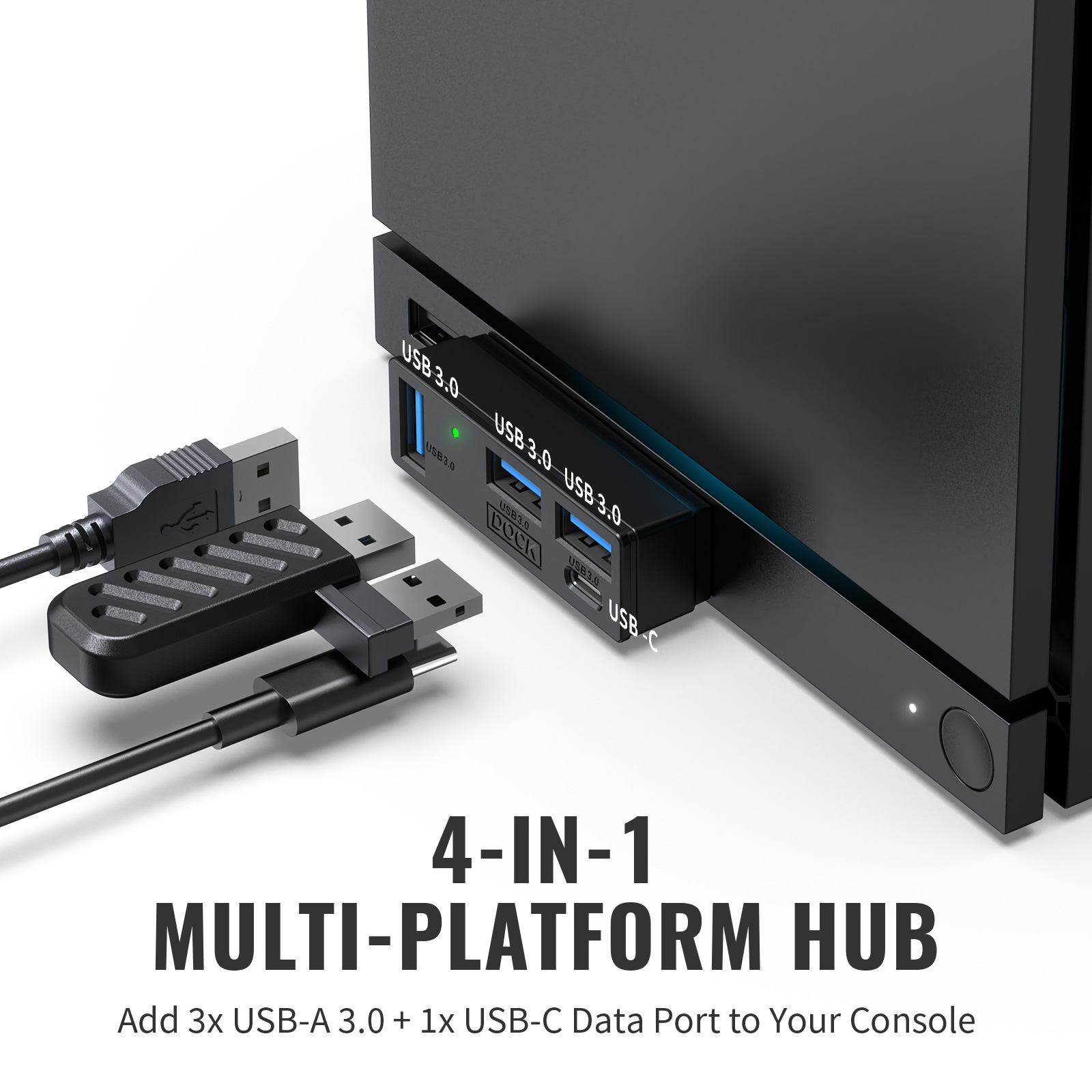 Hub USB 3.0 4 ports, mini conc - Esports Gaming Splitter avis et prix