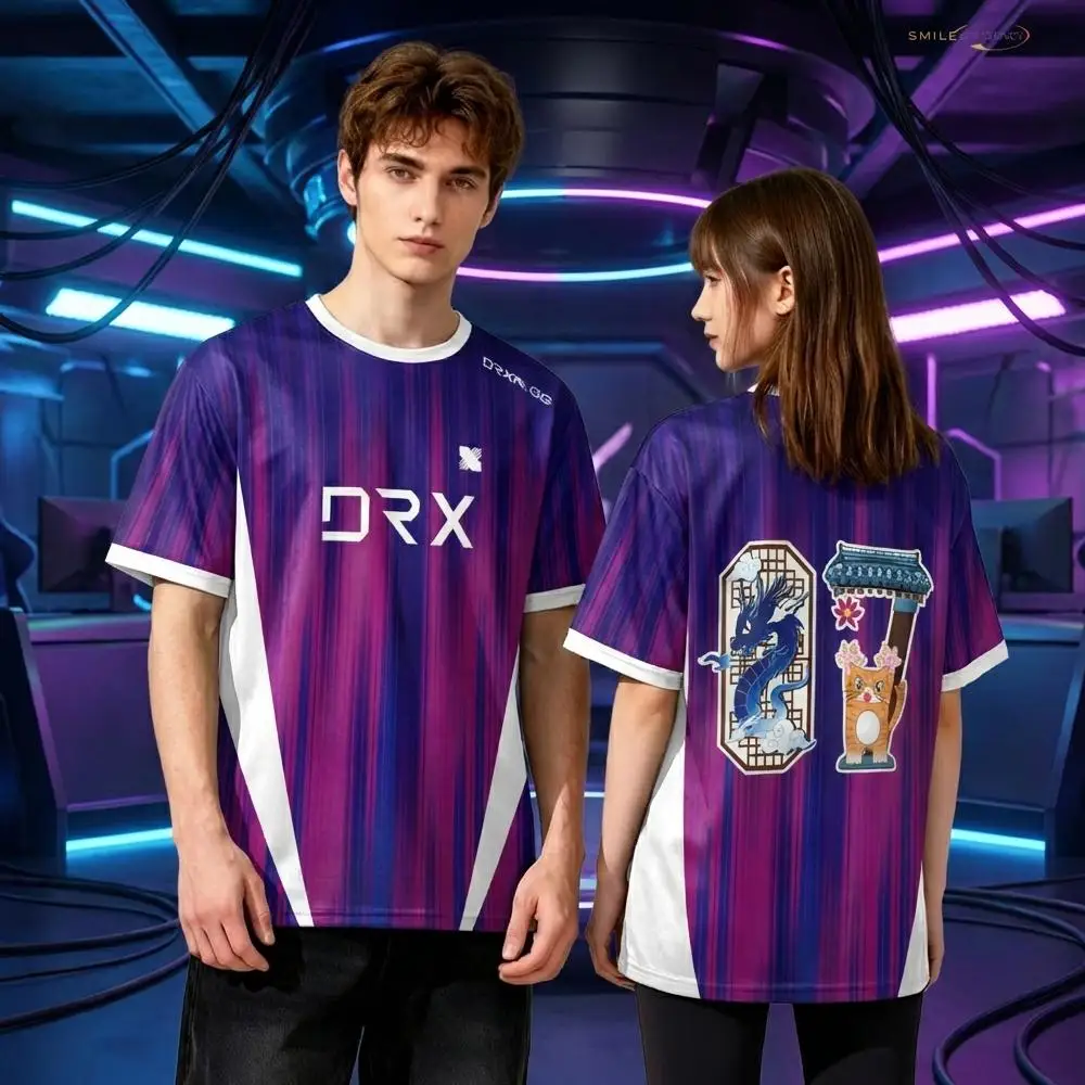 DRX 2026 Nouveau T-shirt d'uni - Esports Gaming Teams avis et prix