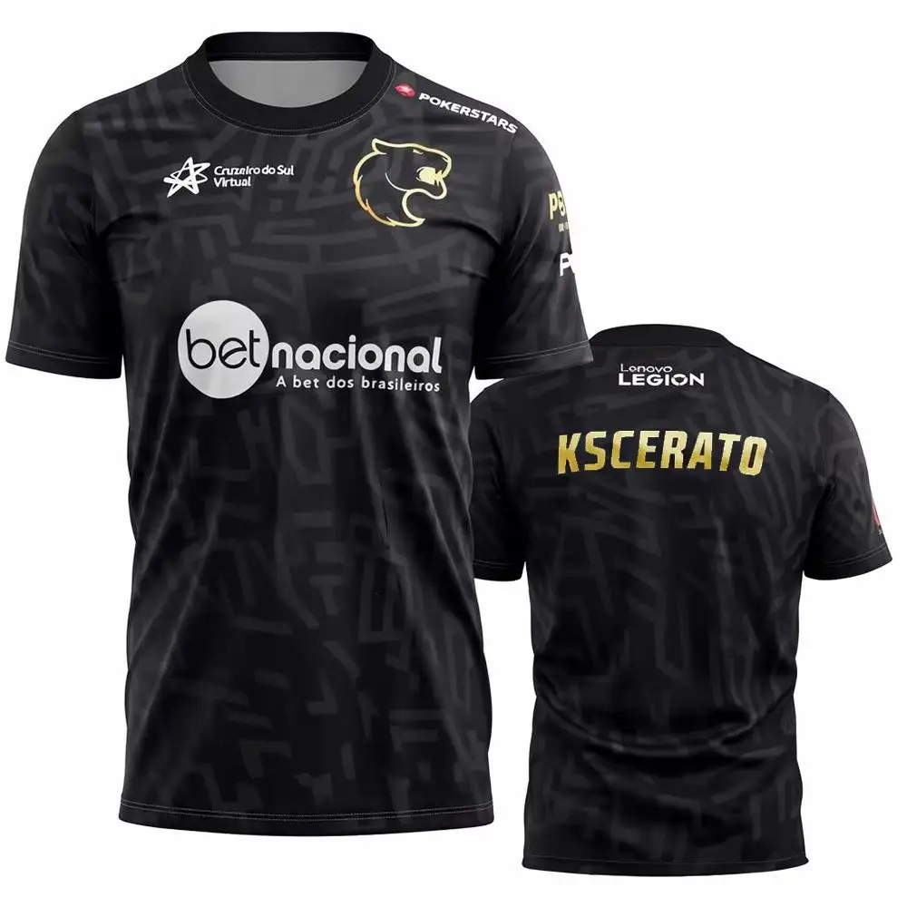 T-shirt d'équipe eSport FURIA  - Esports Gaming Sleeve avis et prix