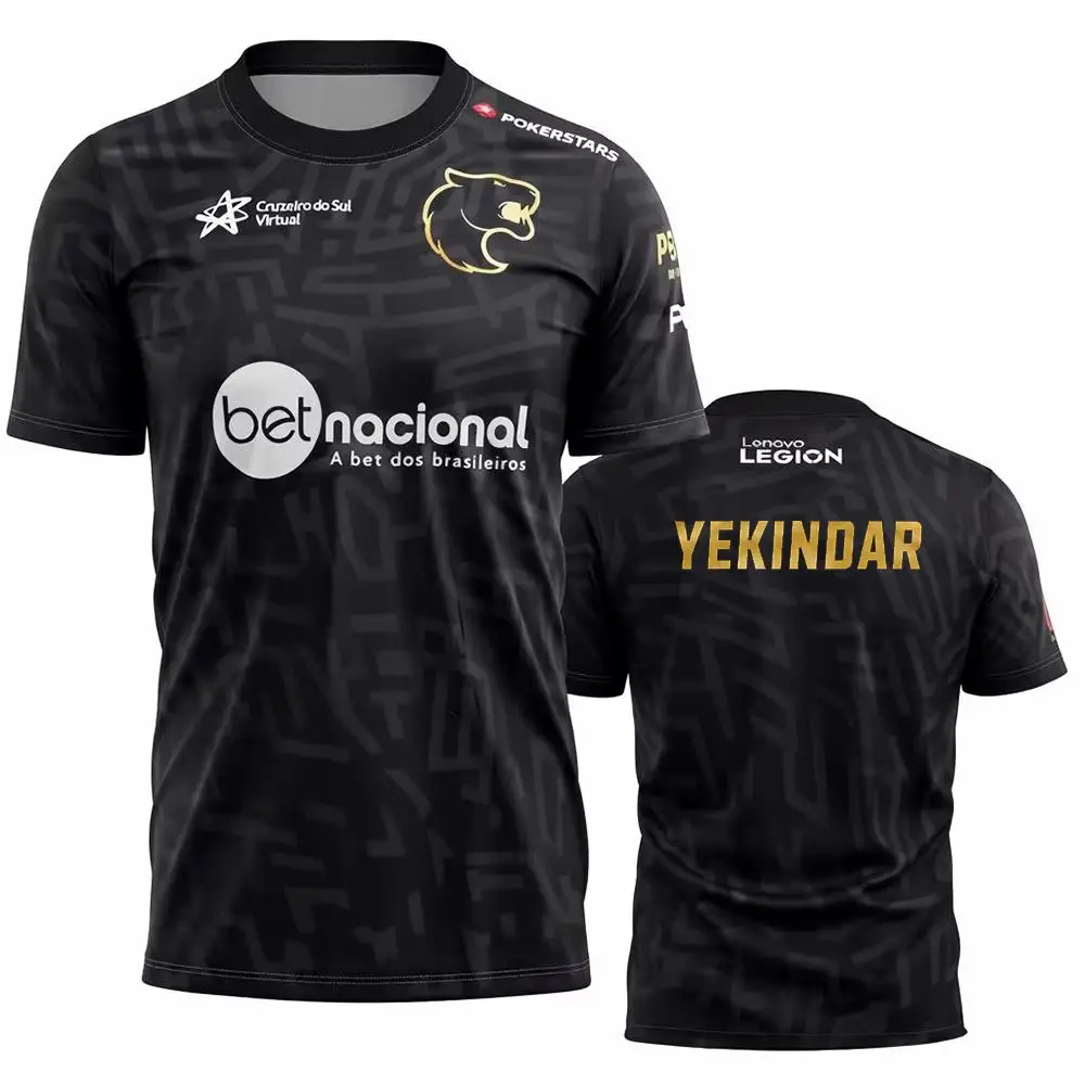 T-shirt d'équipe eSport FURIA  - Esports Gaming Sleeve avis et prix