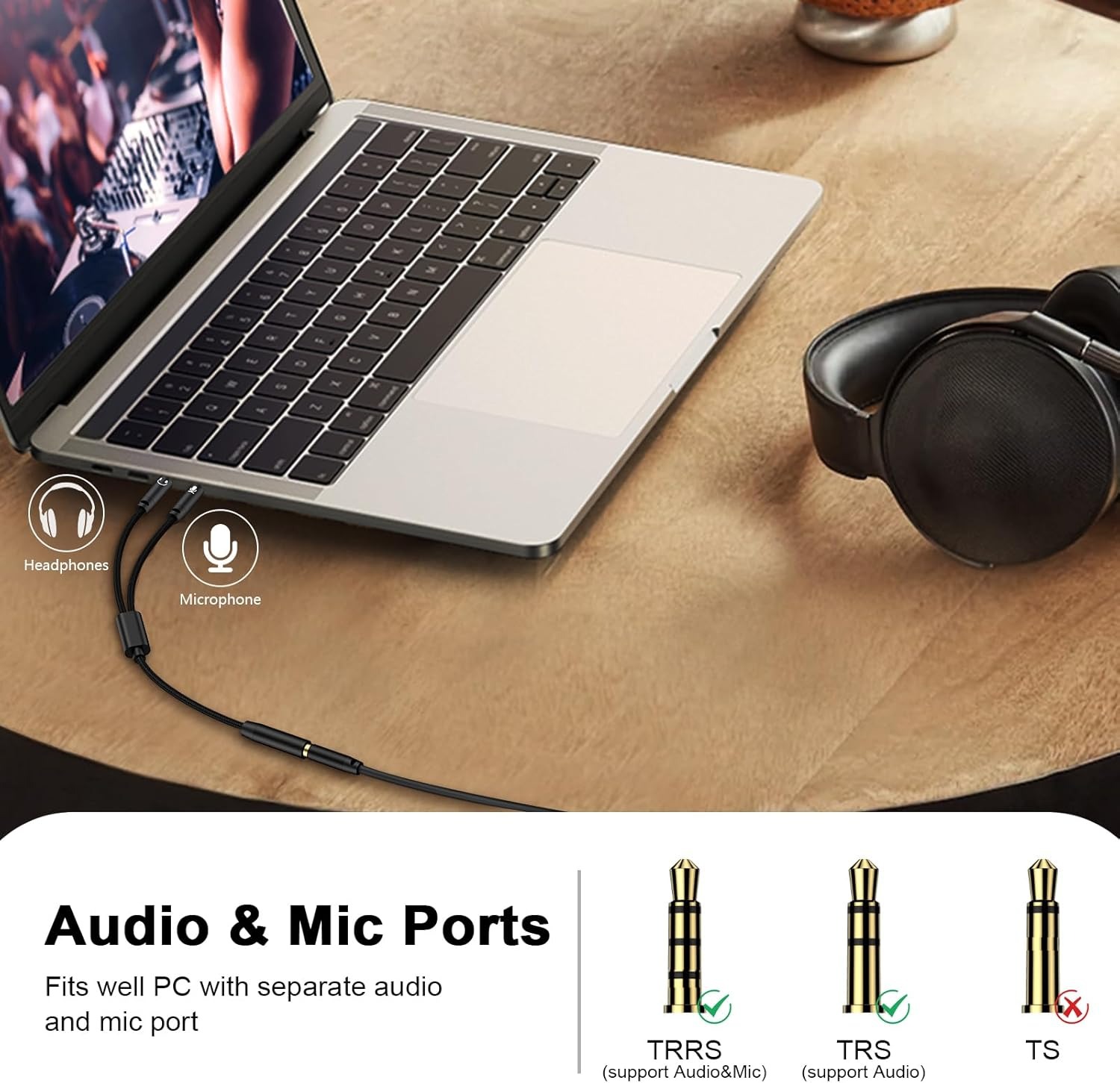 Adaptateur Audio 3,5 mm pour C - Esports Gaming Splitter avis et prix
