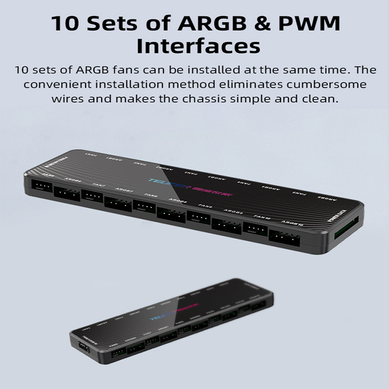 Hub de ventilateurs ARGB PWM L - Esports Gaming Splitter avis et prix